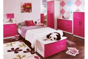 Детская розовая Гулливер 3 - Мебельная фабрика «IRIS»