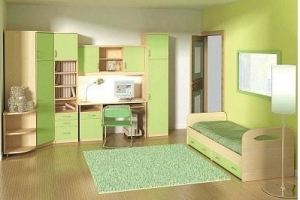 Детская зеленого цвета - Мебельная фабрика «Альянс-М»