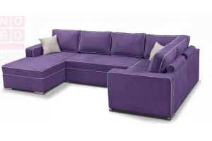 Диван Аллегро П-образный фиолетовый - Мебельная фабрика «Норд»