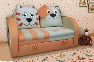 Диван детский Кот и Пёс - Мебельная фабрика «Алтком»