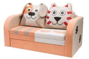 Диван для детской Кот и пес - Мебельная фабрика «М-Стиль»