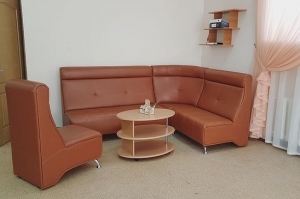 Диван для офиса Ва-банк угловой - Мебельная фабрика «Деловые диваны»