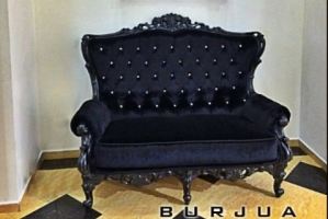 Диван двухместный Царский Люкс - Мебельная фабрика «BURJUA»
