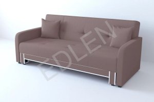 Диван-кровать Поло с подлокотниками - Мебельная фабрика «EDLEN»