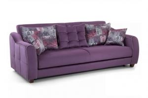 Фиолетовый диван Life French - Мебельная фабрика «Уфамебель»