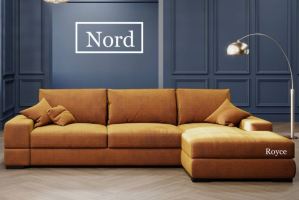 Диван Nord с оттоманкой - Мебельная фабрика «Soft and Point»