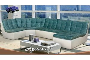 Диван п-образный Арсенал-2 - Мебельная фабрика «Стильный диван»