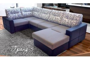 Диван п-образный Гранд-5 - Мебельная фабрика «Стильный диван»