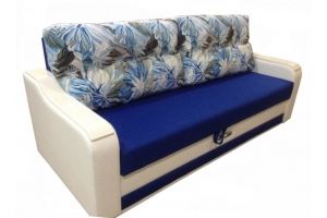 Диван прямой Лидер-1 с мягкими подушками - Мебельная фабрика «МИКС»