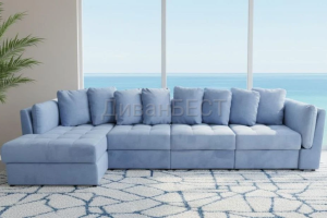 Диван с оттоманкой BEST - Мебельная фабрика «DIVANBEST»