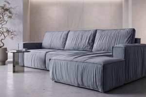 Диван с оттоманкой Шарпей - Мебельная фабрика «DIVAN-BERI»