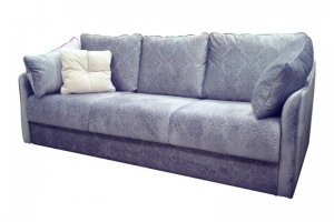 Диван серый с узкими подлокотниками - Мебельная фабрика «Nature Mark»
