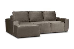 Диван угловой Brick 7 с набивными подушками - Мебельная фабрика «Relax»