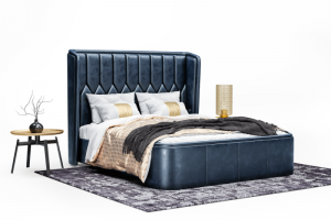 Дизайнерская кровать Toronto - Мебельная фабрика «Ангажемент»