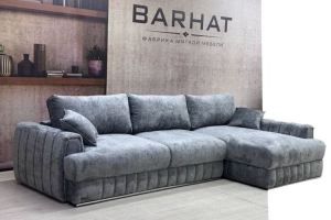 Диван угловой Дрим с оттоманкой - Мебельная фабрика «BARHAT»