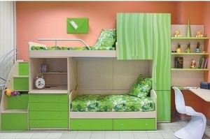 Двухъярусная детская кровать Вероника - Мебельная фабрика «Мир Нестандарта»