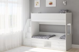 Двухъярусная кровать Легенда D606.3 - Мебельная фабрика «Легенда»