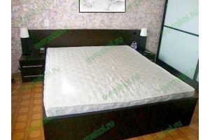 Двуспальная кровать - Мебельная фабрика «Евроскол»