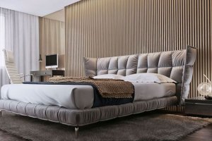 Двуспальная кровать Fiera - Мебельная фабрика «MASSIMO»