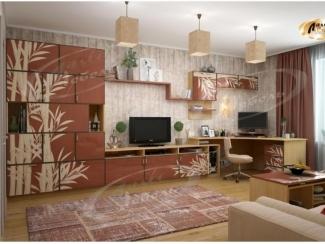 Мебельная стенка Бамбуковый сплин - Мебельная фабрика «Ладос-мебель»