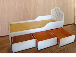 Детская кровать с ящиками  - Мебельная фабрика «ЕвроСтиль»