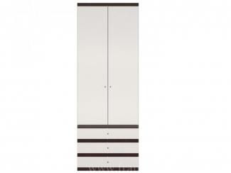 Двухдверный шкаф с отделением со штангой для вешалок Оливер - Мебельная фабрика «Фран»