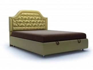 Кровать высокая с каретной стяжкой Голд - Мебельная фабрика «Мебель-АРС»