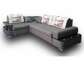 Угловой диван со столом - Мебельная фабрика «Колибри»