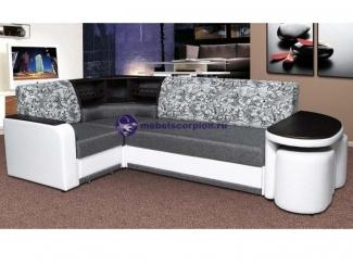 Угловой диван с баром и столом Бостон 3 - Мебельная фабрика «Скорпион»