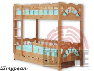 2х-ярусная детская кровать Штурвал - Мебельная фабрика «ВМК-Шале»