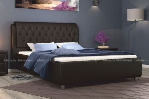 Кровать с каретной стяжкой Эммануэль - Мебельная фабрика «Мебель Поволжья»