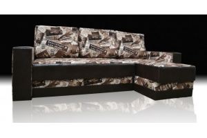 Еврокнижка диван БЕ21+71 с оттоманкой - Мебельная фабрика «Альянс-М»