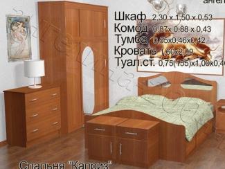 Спальный гарнитур Каприз - Мебельная фабрика «Ангелина-2004»