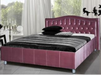 Кровать с мягким изголовьем Флоренция - Мебельная фабрика «Палитра»