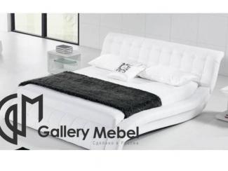 Белая кровать Letto GM 02 - Мебельная фабрика «Галерея Мебели GM»