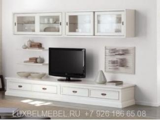 Белая стенка из массива - Мебельная фабрика «ЛюксБелМебель»