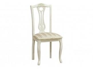 Белый стул из массива Арфа - Мебельная фабрика «Диана»