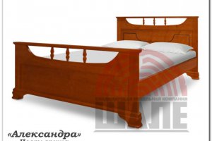 Кровать в спальню Александра - Мебельная фабрика «ВМК-Шале»
