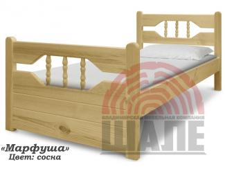 Кровать из дерева Марфуша  - Мебельная фабрика «ВМК-Шале»