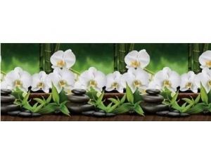 Фартук кухонный из пластика Белая Орхидея - Оптовый поставщик комплектующих «ФАРН-ДВС»