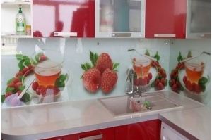 Фартук кухонный стеклянный Малина - Оптовый поставщик комплектующих «Югрос»