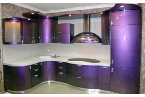 Фасад МДФ Эмаль фиолетовый металлик Глянец - Оптовый поставщик комплектующих «М-Компани»