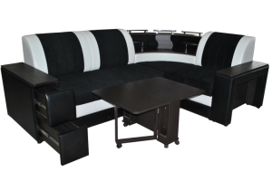 Диван Фаворит-5 с мобильным столиком - Мебельная фабрика «Симбирск Лидер»