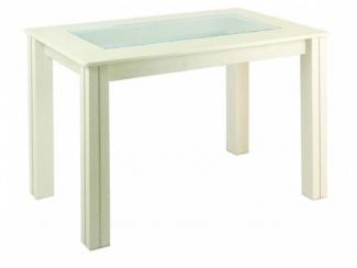 Стол обеденный Эмеральд белый - Мебельная фабрика «Мебель из стекла»