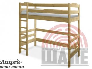 Детская кровать из дерева Лицей - Мебельная фабрика «ВМК-Шале»