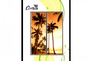 Фотовитраж Пальмы, море, пляж - Оптовый поставщик комплектующих «Artbis»