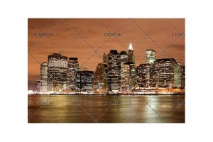 Фотопечать на стекло для шкафа-купе Города 12 - Оптовый поставщик комплектующих «Стекло-Гарант»