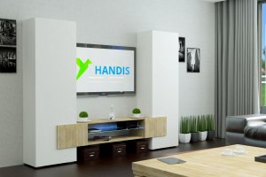 Гостиная Инкастро 1 сонома - Мебельная фабрика «Handis»