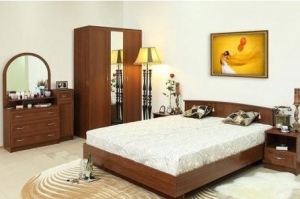 Хорошая спальня Светлана М4 - Мебельная фабрика «Мебель СБК»