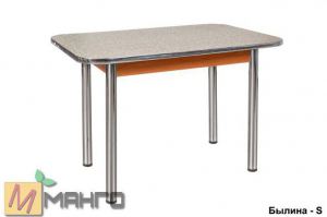 Хромированный стол Былина S - Мебельная фабрика «Манго»